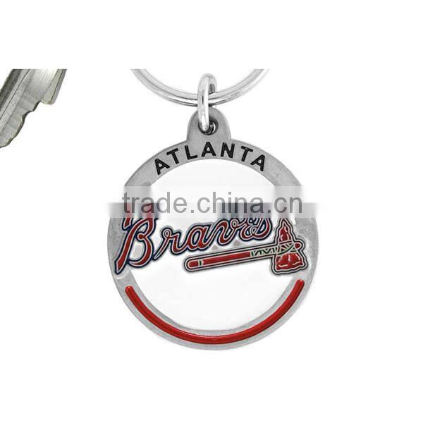 An Allan Robin Design! Silver Tone Star Key Chain "Welcome To The Team" Keyring