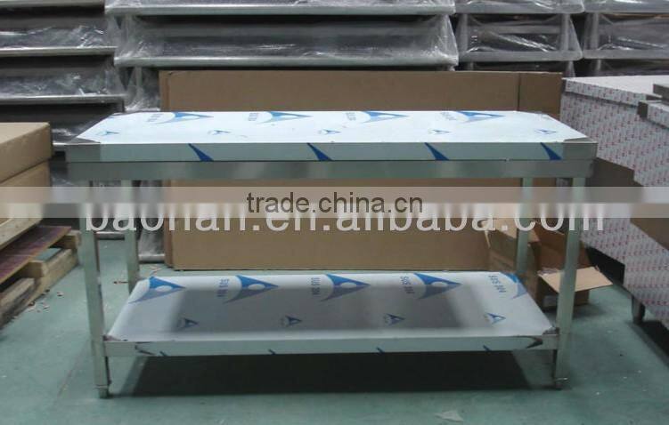 Restaurant Kitchen Equipment / Kitchen Table With Under Shelf BN-W13