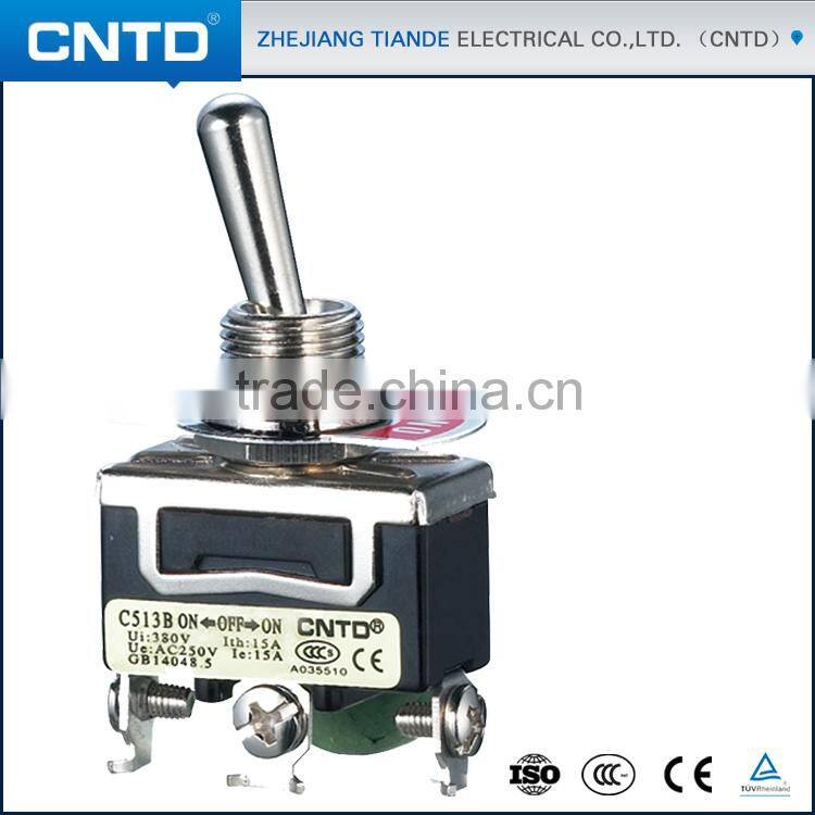 CNTD Good Products Tab Terminal Waterproof Oiltight Toggle Switch c513B
