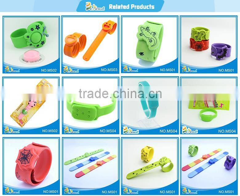 Eco-friendly baby healthy silicone mosquito repellent bands