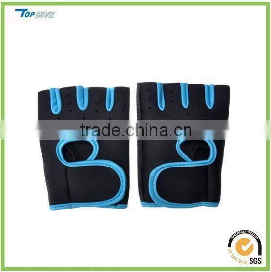 Neoprene Hot GYM Weightlifting glove Exercise Half Finger Sport glove