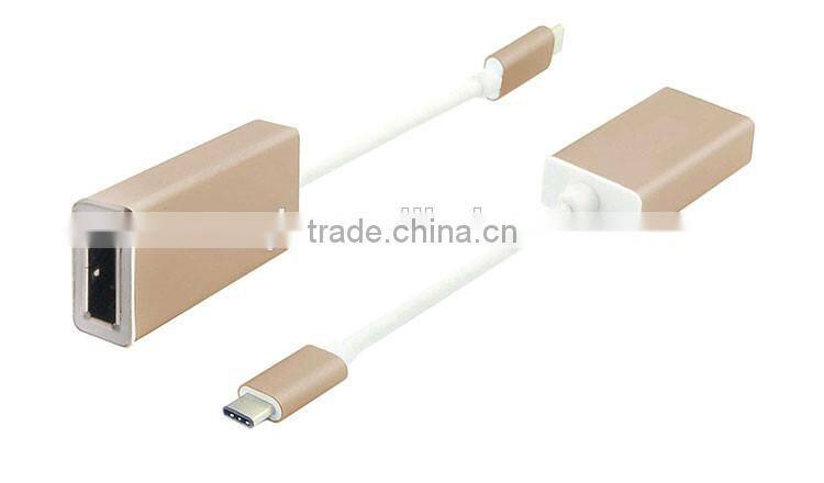 Cable USB-C 3.1 to USB-A Connector Audio Video USB A and C data cable