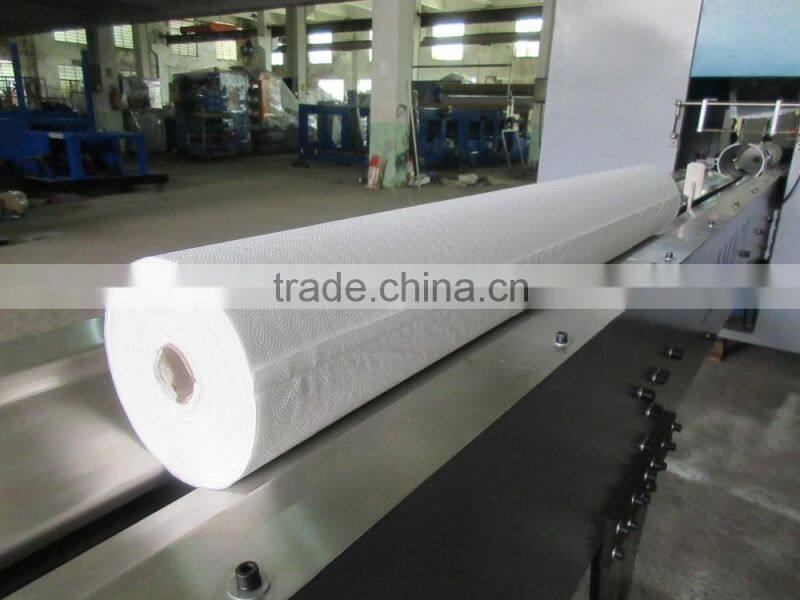 Automatic single channel maxi roll toilet paper log saw cutter machinery