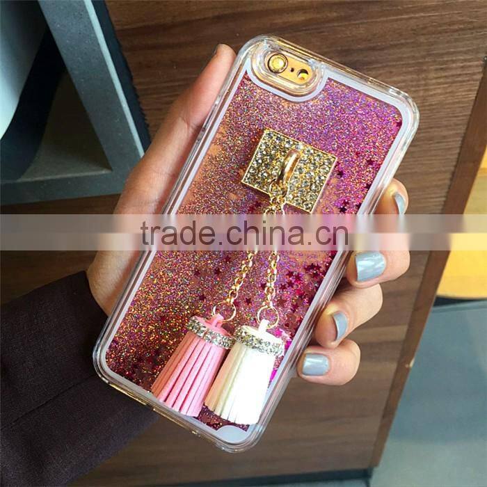 Moving Liquid Shell Back Cover Protector Case For iPhone 6 6S