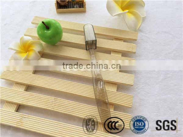 Hotel travel kit toothbrush with cap