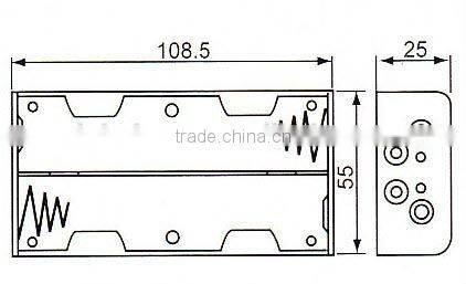 GT3-1808 6V battery holder coin cell battery holder li-ion battery holder