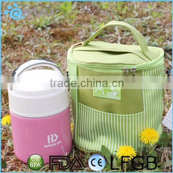Wholesale Insulated Lunch Box And Bag With Shoulder Strap