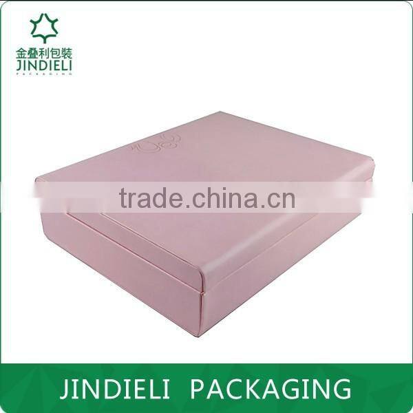 pink handmade nice cosmetic set box packaging