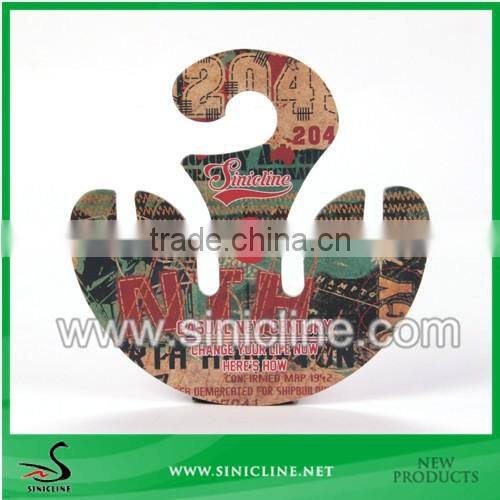 Sinicline Personalized cardboard shoe hangers