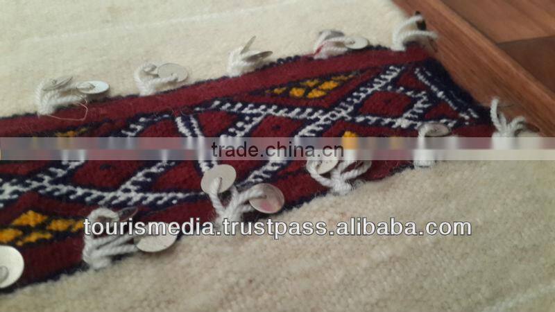 Vintage Moroccan wedding blanket 264cm x 164cm wholesale of handira