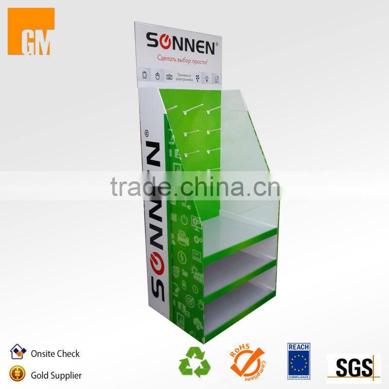 Custom Design Floor Pegboard Display for Phone Cases