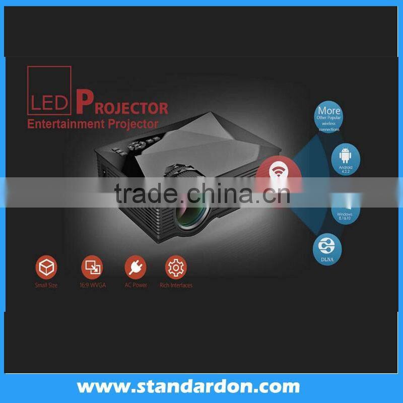 Multi-media Mini 800 Lumens Portable LED Projection Micro Home Theater