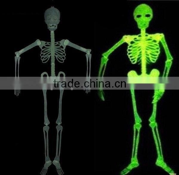 Plastic Halloween glow in the dark sticker