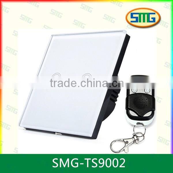 SMG-TS9002 High Quality Smart Home Touch Screen Light Switch Wall Switch