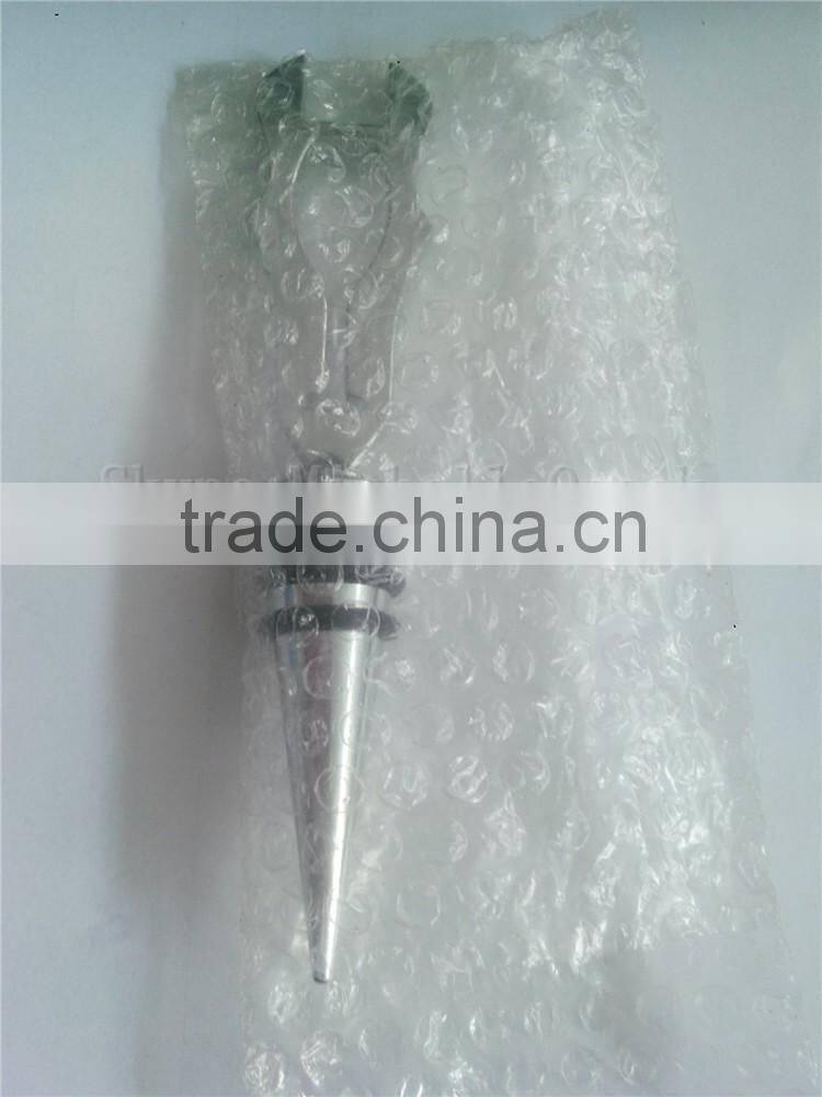 Popular Ox horn shape wine stopper exist mold