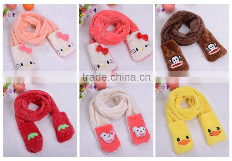 New product fashion winter Children plush scarf WJ-679