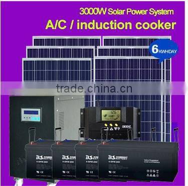 off grid solar system for home/ Solar energy home system 2000w