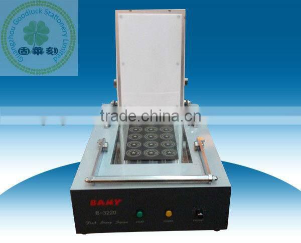 Exposure pre inking stamp making equipment/Wholesale flash stamp machine