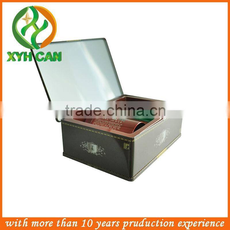 travel style pen box pack/pencil tin case /coffe box