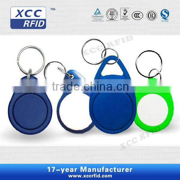 13.56MHz ISO14443A Proximity S501K RFID Key Tag For Door Access Control