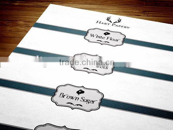 permanent die cut uv resistant vinyl sticker (M-A468)