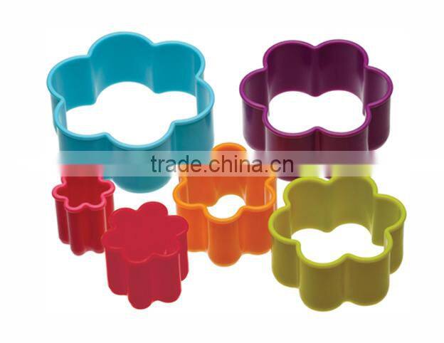 Multi-Shape Stainless Steel and ABS Cookie Cutter Set