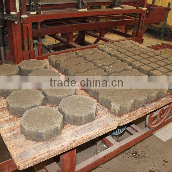QT4-15 high production hollow core slab machine