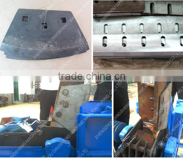 High capacity Straw Grass Crusher Chaff cutter For animal feed Machine