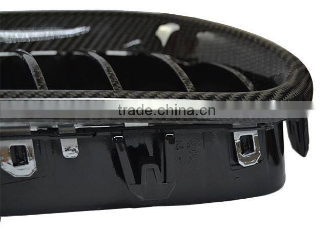 Auto Body Kits Carbon Fiber & Plastic Font Bumper Grille