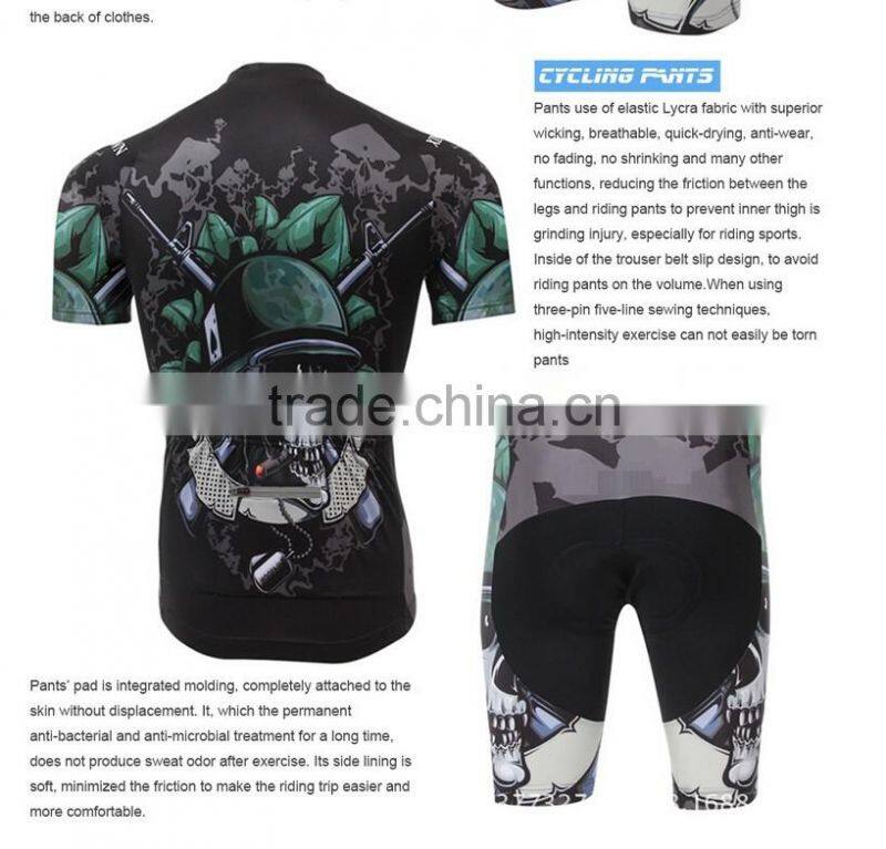 high quality cutsom pro team sublimation cycling wear