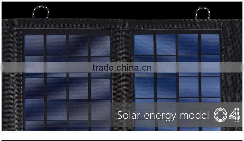 A grade mono-crystallin waterproof solar panel with usb interface for india market