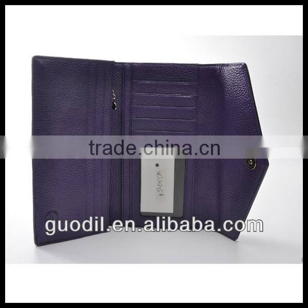 new arrival Genuine leather lady wallet, colorful crocodile leather wallet for wholesale