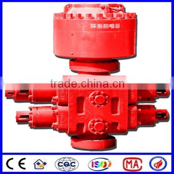 API 16A High Pressure Double Ram BOP Blow out Preventer for Well Drilling Oilfield wellhead control manufacturer