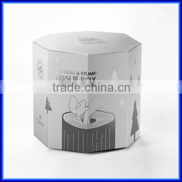 Squirrel stump tissue pumping tissue box/ Decorate Car Squirrel Tissue Box