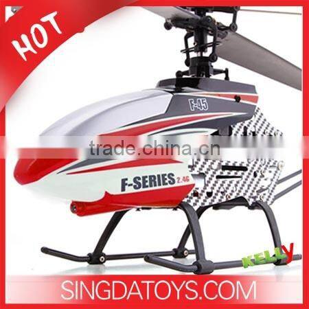 70CM Big 2.4Ghz 4 Channel RC Single Blade Helicopters MJX F45