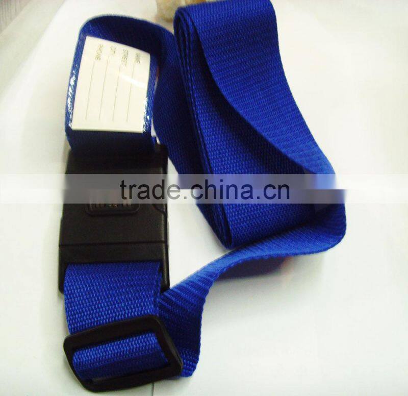 Manufacturer Various style blue color 2m pp strap luggage strap wholesale