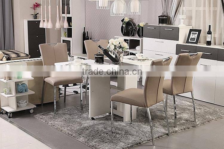 2016 hand made restaurant wholesale metal painted italian dining chairs