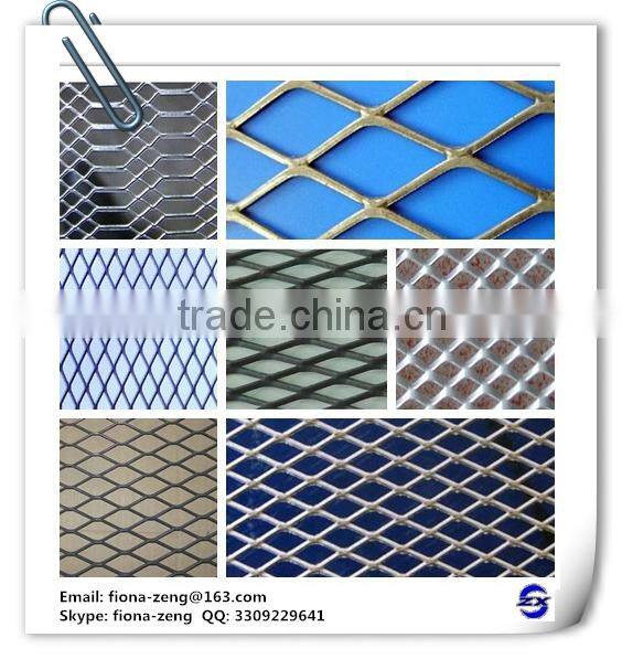 Factory direct steel sheet heavy duty galvanized stretch protecting metal screen wire mesh, expanded metal wire mesh
