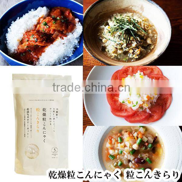 Healthy popular Japanese Dried konjak rice Tubukonkirari 325g