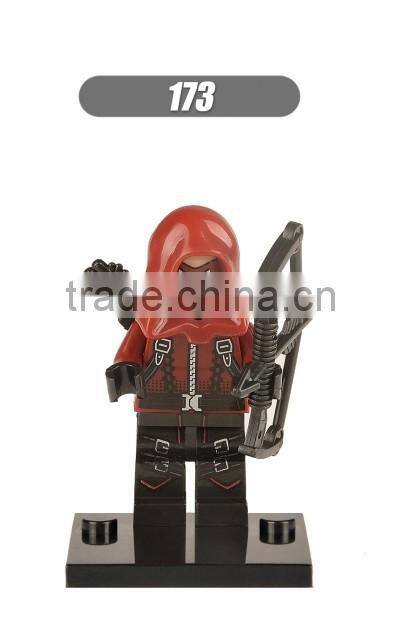 Xinh173 Red Arrow Super Heroes Minifigures building block plastic block toys