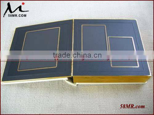 Professional Matted Photo Album,Wedding Silp-in Album with Mats,photo album with mats