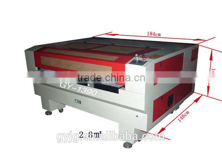 2015New product GY 1390 1300x900mm wood glass paper 3d laser crystal engraving machine