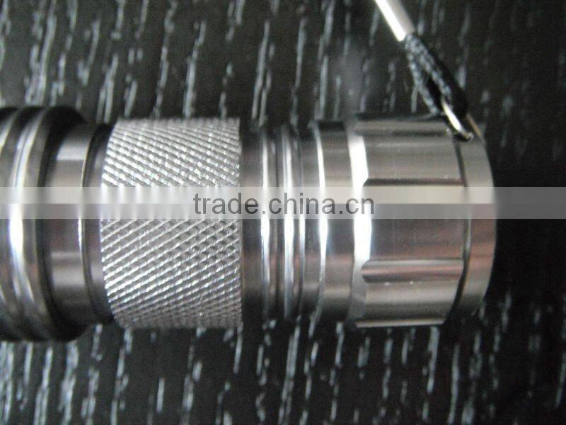 Aluminum Alloy 21LED flashlight touch