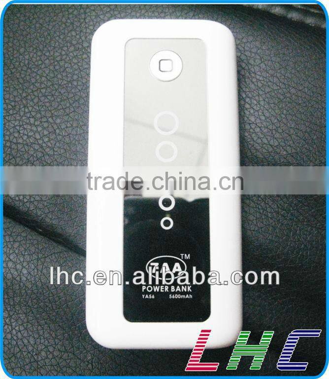 4400mAH power bank and battery charger for mobile phone / mp4 / mp3 / iphone / ipod brand new high quality
