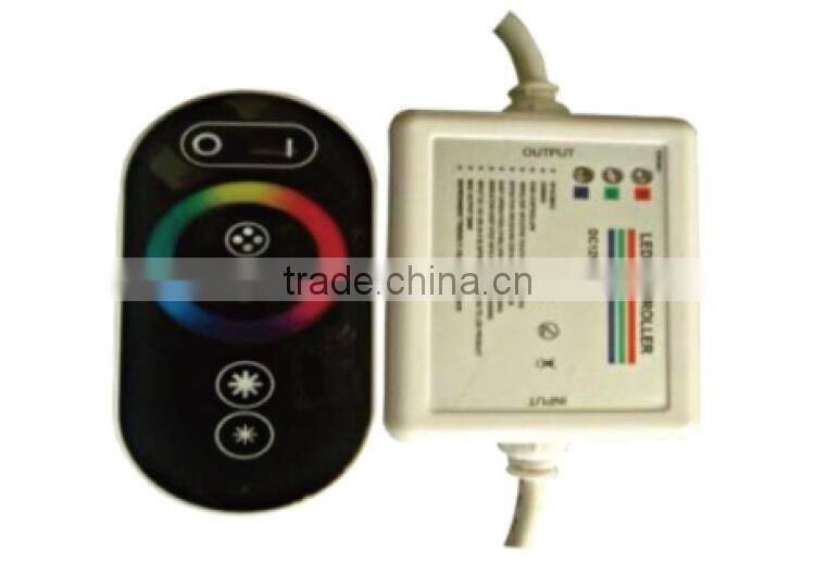 AC85~265V 50/60Hz 14keys RF 24G Packet Radio wireless to tuch controller/Dimmer for led strip light
