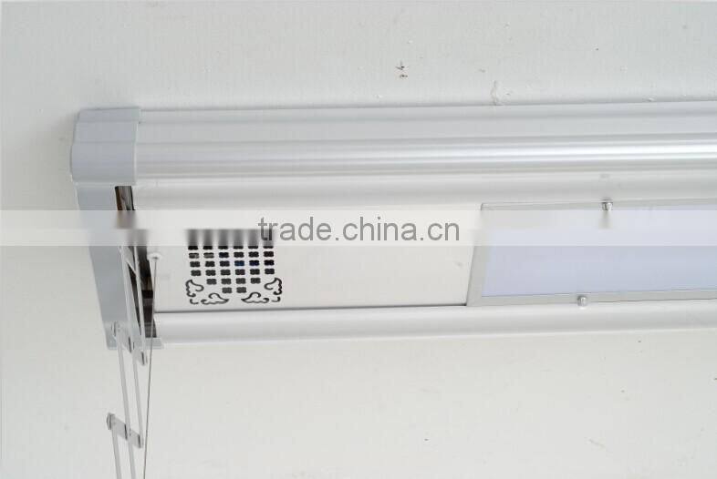 New home decorative AC 220v aluminum motorized clothes drying rack