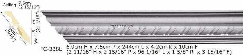High Quality Good price beautiful Polyurethane Cornice Moulding
