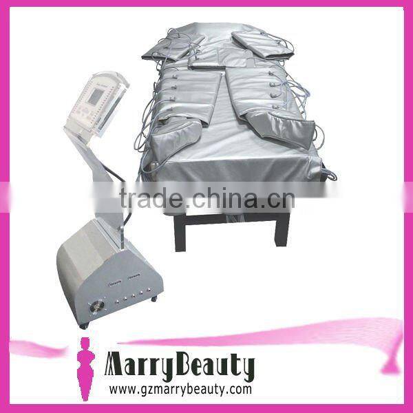 Far infrared pressotherapy and massage detoxification slimming machine