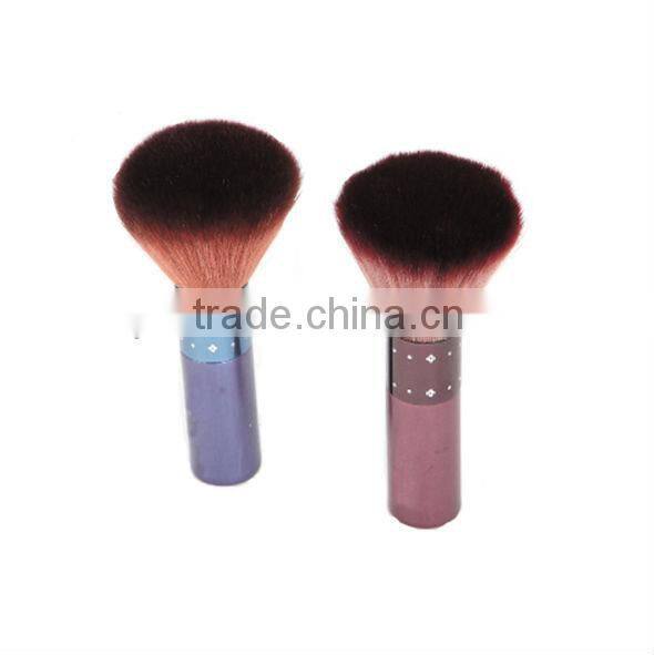 Neck Brush Purple Hair Brush Professional Neck Brush Kabuki Brush