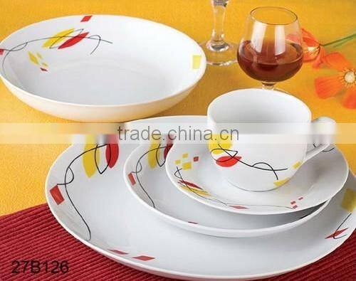 Porcelain dinnerware porcelainware dinner set